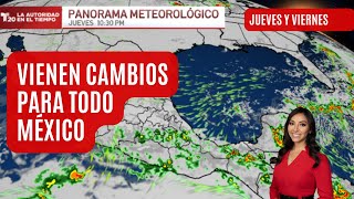 El pronóstico del tiempo en México jueves 13 y viernes 14 de junio  El clima de hoy [upl. by Jeffries647]