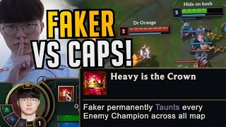 T1 Faker Plays VS G2 Caps in SoloQ ft sinerias1229  KR Pros in EUW SoloQ Best ofHighlights [upl. by Inattyrb]