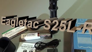 Eagletac S25LR XHP35 HI  Review With Beam Shots  1470 Lumen  553 Meter Throw [upl. by Eilitan]