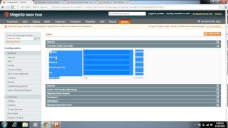 Magento admin panel video tutorial part  5 [upl. by Reginauld961]