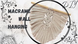 Macrame wall hangingmacrame DIY Macrame for BeginnersWall hanging [upl. by Pharaoh]