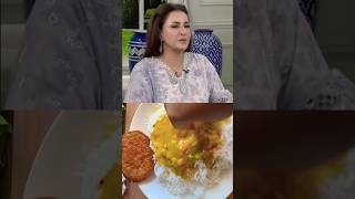 😮Saba faisal ne apna complete dite plan share kr dia how to make daal chawal shortsyoutubeshorts [upl. by Sama]