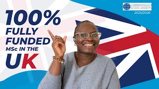 COMMONWEALTH SHARED SCHOLARSHIP 2025 UK  100 TUITION COVERED AIRFARE MONTHLY STIPEND  APPLY NOW [upl. by Clyve132]