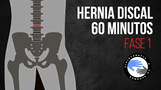 Rutina de ejercicios para hernia discal de 1 hora HAZ LOS EJERCICIOS CONMIGO [upl. by Avrom]