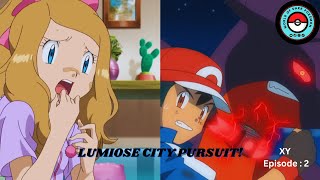 XY Episode 2  Pokemon  Lumiose City Pursuit [upl. by Einahpad]