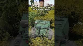 I Transformed My Tank Into A Bush Again 😂  War Thunder [upl. by Naillig886]