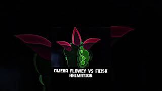 omega flowey vs frisk edit fyp edit [upl. by Erasmo]