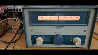 Demonstration of the Heathkit HG10 VFO [upl. by Nedyarb]