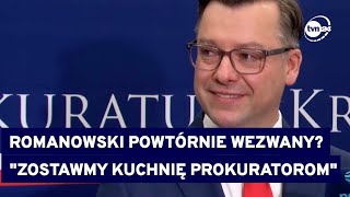 Prokuratura Powtórne przedstawienie zarzutów Romanowskiemu w najkrótszym możliwym terminie TVN24 [upl. by Llibyc225]