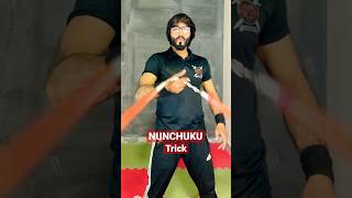 Learn Nunchaku Amazing Skill at Home nanchaku karate tricks martialarts rajatayyab [upl. by Noel815]