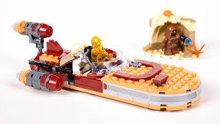 LEGO Star Wars Lukes Landspeeder 2020 REVIEW  75271 [upl. by Horner]