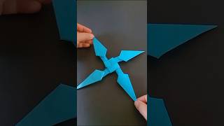 Kunai Shuriken OrigamiStar Ninja ninjastar origami paper [upl. by Adnilab419]