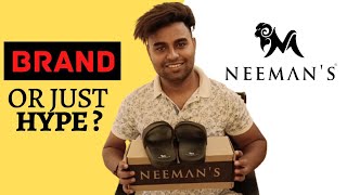 Neemans Brand or Just Hype  Neemans Slippers Unboxing and Review [upl. by Ennovehc]