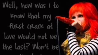 Hayley Williams  Teenagers With Lyrics and Song Meaning [upl. by Streeter304]