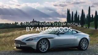 Aston Martin DB11 AL Priority Radar Install [upl. by Eyar]