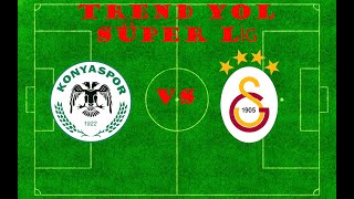 KONYASPOR VS GALATASARAY [upl. by Aicak311]