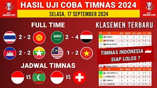 Hasil Uji coba Timnas 2024 Thailand vs Kirgistan  Klasemen Kualifikasi U20 [upl. by Wiebmer739]