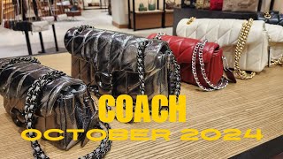 COACH  COACH TABBY QUILTED SILVER SHOULDER BAG  HANDBAG  CROSS BODYBAGS With Style 2024 [upl. by Aikemit537]