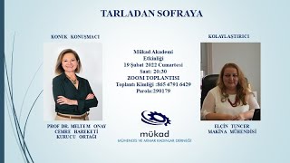 MÜKAD Akademi EtkinliğiTarladan Sofraya [upl. by Leena599]