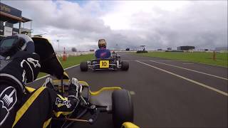 Kartsport Hamilton Hot Lap [upl. by Ymirej]