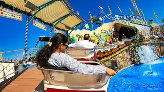 Rund um den Tegernsee Zettl  Onride POV  Oktoberfest München 2024  Berg und Talbahn [upl. by Akenehs]