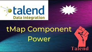 Talend tutorial Use the tMap component to join and filter data in Talend [upl. by Alayne]