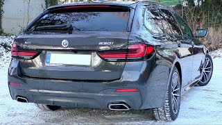 2022 BMW 530i xDrive Touring M Paket 252 PS TEST DRIVE [upl. by Jany]