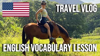 Travel Vlog in Slow English  Learn Essential Phrases for Your Next Trip [upl. by Newberry]