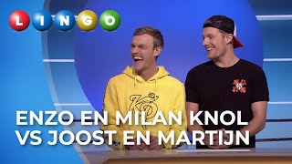 KNOLPOWER bij LINGO  Enzo en Milan Knol tegen Joost en Martijn  Vrienden van Lingo AFL3 [upl. by Coward]