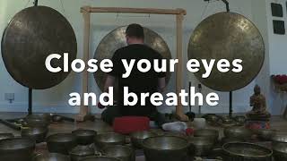 10 minute gong meditation [upl. by Esra]