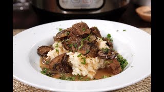 Instant Pot Beef Tips and Gravy [upl. by Pia156]