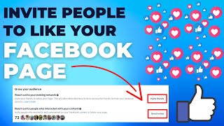 How To Invite People To Like Your Facebook Page  Friends amp More [upl. by Eisinger]