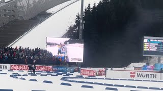 Biathlon World Cup 2024 Holmenkollen Norway mass start men third shooting [upl. by Mabelle]