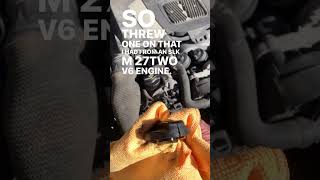 Mercedes CLS550 oil cap failure W219 M273 engine [upl. by Sineray]