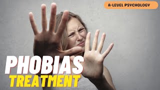 How to TREAT Phobias  Systematic Desensitisation amp Flooding  AQA Psychology  Alevel [upl. by Imena353]