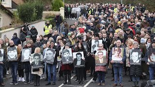 Northern Ireland marks 50th anniversary of Bloody Sunday massacre [upl. by Elleb]