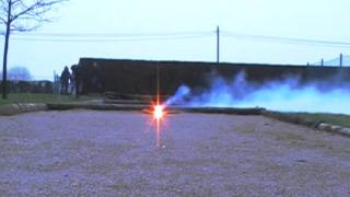 homemade explosive Sodium ChlorateSugar stuck in inox tube [upl. by Johen]