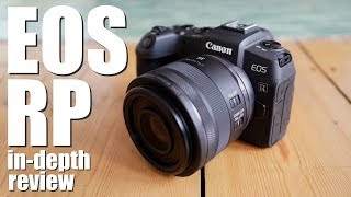 Canon EOS RP review IN DEPTH lowercost fullframe [upl. by Hermia]