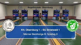 Kegelfreunde Obernburg 2  SG Strietwald 1  Mix Bezirksliga B [upl. by Nawiat574]