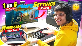 FREE FIRE PC GAMEPLAY  FREE FIRE HANDCAM PC  NONSTOP BHAI CHALLENGE ME 😨1 VS 6 Pc 💻 TUFAN FF [upl. by Hubbard255]