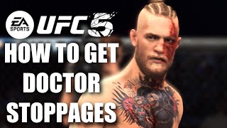 UFC 5  DOCTOR STOPPAGE STRATEGY  TIPS  TUTORIAL [upl. by Anneliese407]