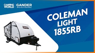 2021 Coleman Light 1855RB  Travel Trailer  RV Review Camping World [upl. by Carolan105]