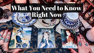 What You Need to Know Right Now  Coffee amp Tarot Pick a Card [upl. by Ottilie371]