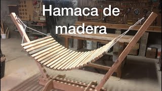 Hamaca de madera [upl. by Ulane629]