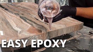 How to Epoxy over ANY Existing surface  Stone Coat Epoxy [upl. by Sidnala]