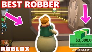 BEST BANK ROBBER IN JAILBREAK  Roblox Jailbreak Highest Bounty Challenge [upl. by Aillicec]