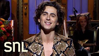 Timothée Chalamet Monologue  SNL [upl. by Ule935]