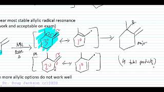 Allylic Radical Bromination with NBS [upl. by Bertle]