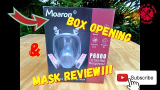 MOARON RESPIRATOR BOX OPENING AND REVIEW [upl. by Gargan62]