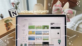 2023 NOTION TUTORIAL  How to Embed Widgets to Notion for Free with Indify [upl. by Gnauq]